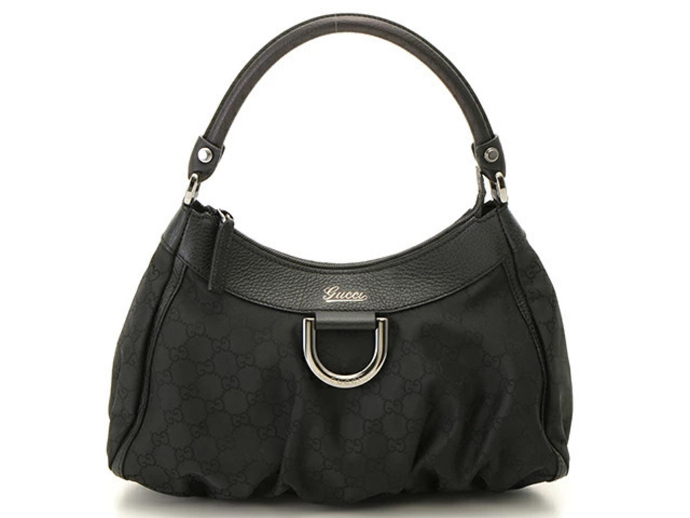 Gucci Abbey Black Leather